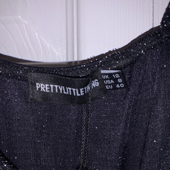 PLT sparly black bodycon dress - Picture 3 of 4